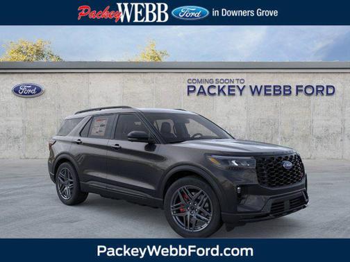 Agate Black Metallic 2026 Ford Explorer ST