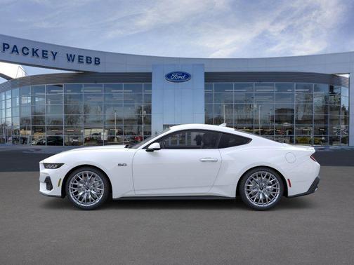 Oxford White 2025 Ford Mustang GT Premium