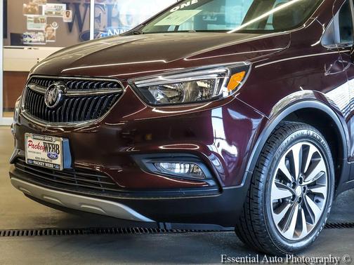 Black Cherry Metallic 2018 Buick Encore Preferred II
