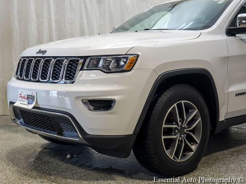 Bright White Clearcoat 2020 Jeep Grand Cherokee Limited
