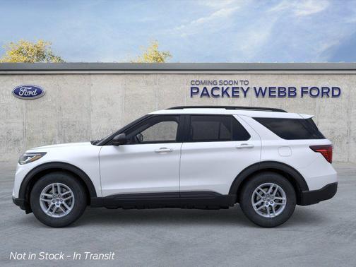 Star White Metallic Tri-Coat 2026 Ford Explorer Active
