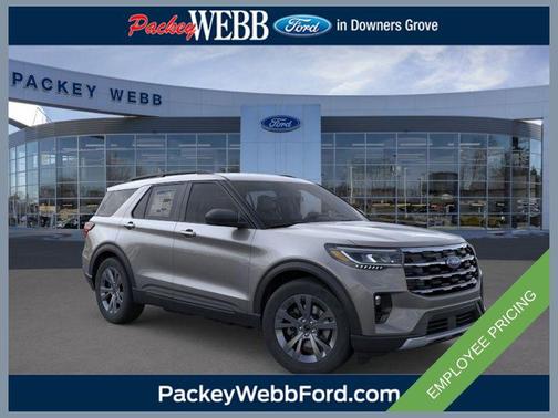 Carbonized Gray Metallic 2026 Ford Explorer Active