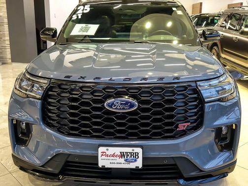 Vapor Blue 2025 Ford Explorer ST