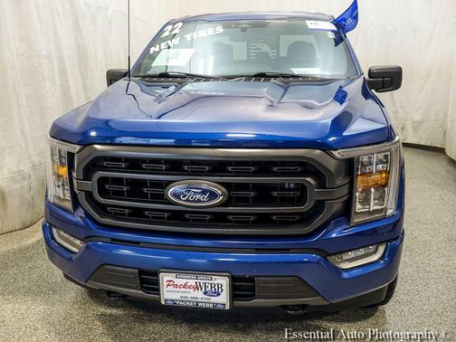 Atlas Blue Metallic 2022 Ford F-150 XLT