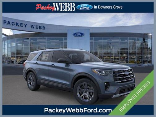 Vapor Blue Metallic 2026 Ford Explorer Active