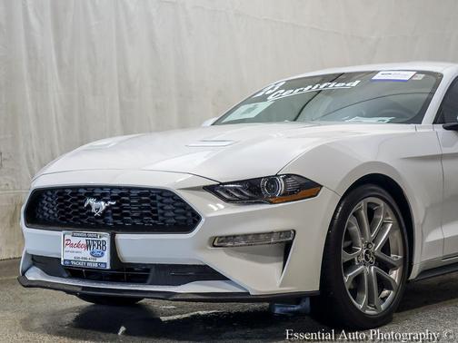 Oxford White 2023 Ford Mustang EcoBoost Premium