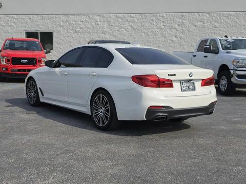 WHITE 2019 BMW 530 530i Sedan