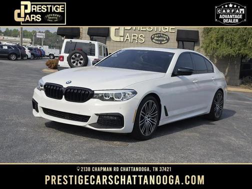 WHITE 2019 BMW 530 530i Sedan