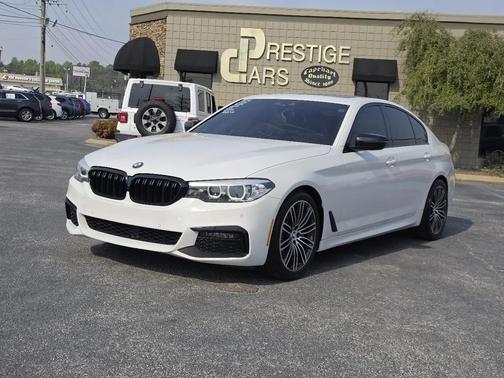 WHITE 2019 BMW 530 530i Sedan