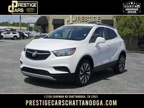 Summit White 2021 Buick Encore Preferred