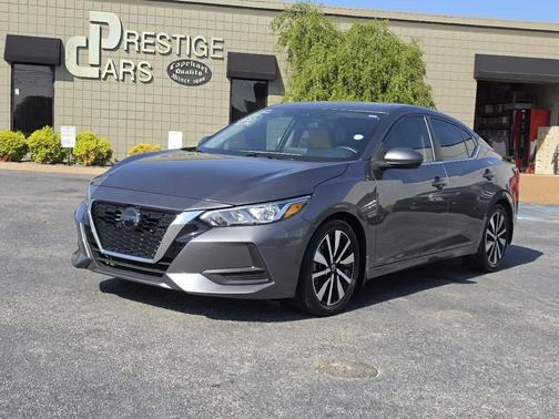 Gun Metallic 2021 Nissan Sentra SV