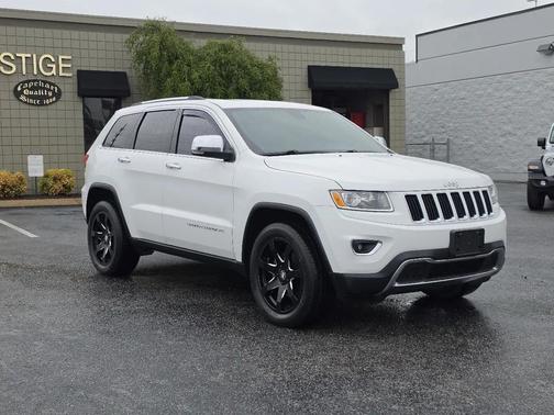 Bright White Clearcoat 2015 Jeep Grand Cherokee Limited