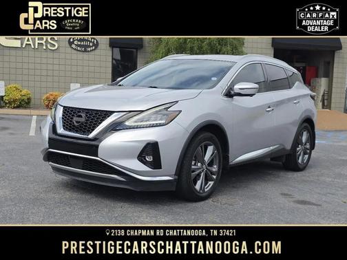 Brilliant Silver Metallic 2019 Nissan Murano Platinum