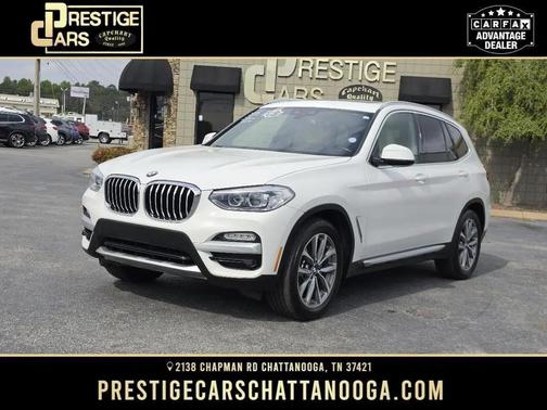 WHITE 2019 BMW X3 sDrive30i