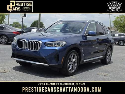 BLUE 2022 BMW X3 xDrive30i