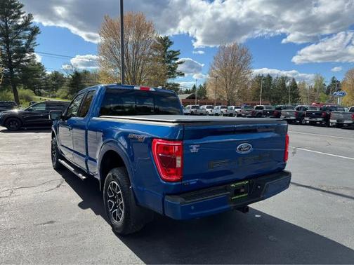 ATLAS BLUE METALLIC 2022 Ford F-150 XLT