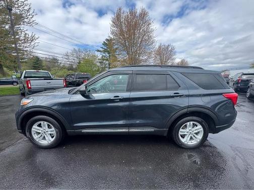 STONE BLUE METALLIC 2022 Ford Explorer XLT