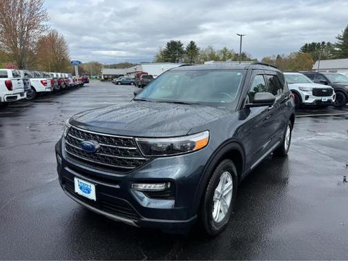 STONE BLUE METALLIC 2022 Ford Explorer XLT