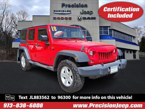 2018 Jeep Wrangler JK Unlimited Sport