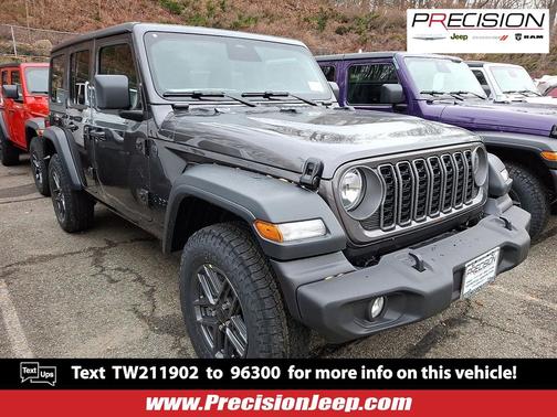 Granite Crystal Metallic Clearcoat 2026 Jeep Wrangler Sport S