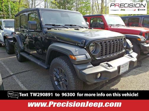 Black Clearcoat 2026 Jeep Wrangler Sport S