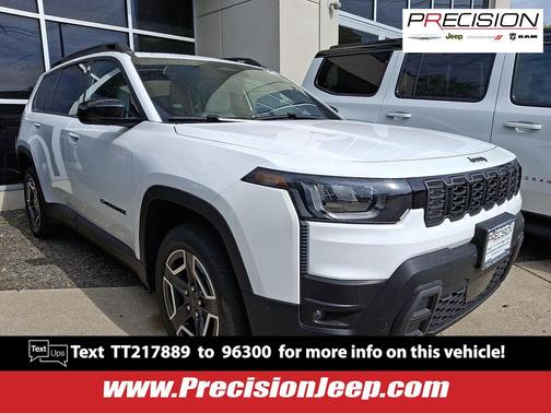 Bright White Clearcoat 2026 Jeep Cherokee Limited