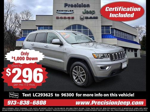 2020 Jeep Grand Cherokee North Edition 4x4