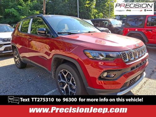 Red Hot Pearlcoat - PR6 2026 Jeep Compass Limited