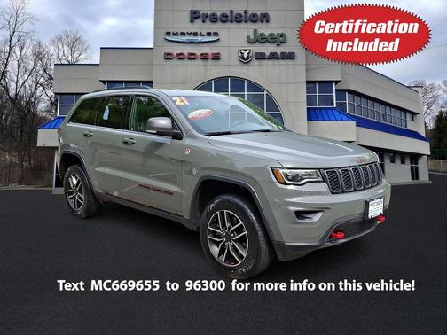 Sting-Gray Clearcoat 2021 Jeep Grand Cherokee Trailhawk
