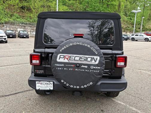 Black Clearcoat 2023 Jeep Wrangler Sport S