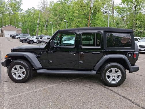 Black Clearcoat 2023 Jeep Wrangler Sport S