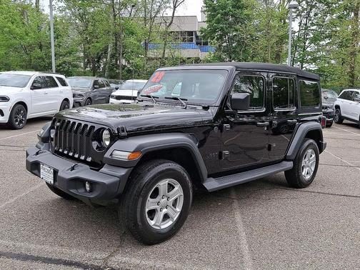 Black Clearcoat 2023 Jeep Wrangler Sport S