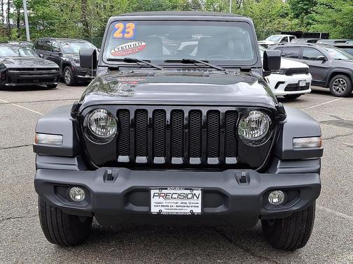 Black Clearcoat 2023 Jeep Wrangler Sport S