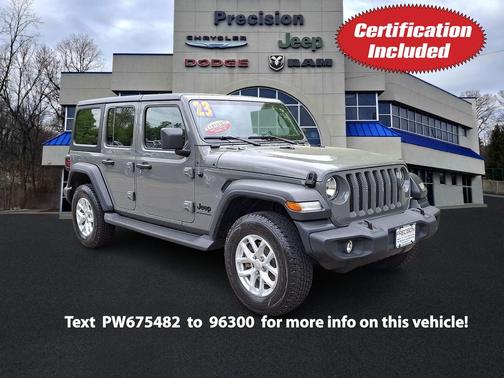 Sting-Gray Clearcoat 2023 Jeep Wrangler Sport S