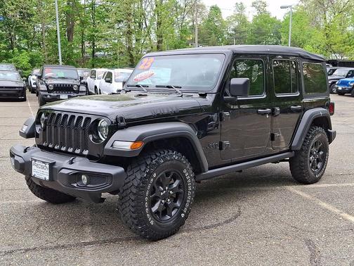 Black Clearcoat 2023 Jeep Wrangler Willys