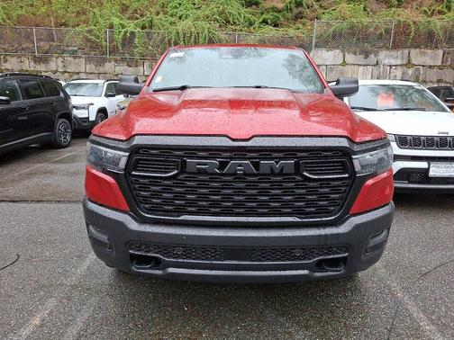 Molten Red Pearlcoat 2026 RAM 1500 Warlock Crew Cab 4x4 5'7' Box