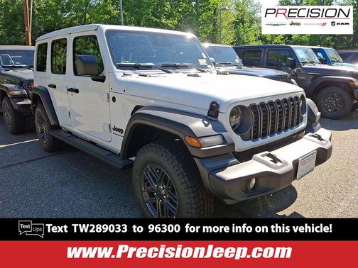 Bright White Clearcoat 2026 Jeep Wrangler Sport S