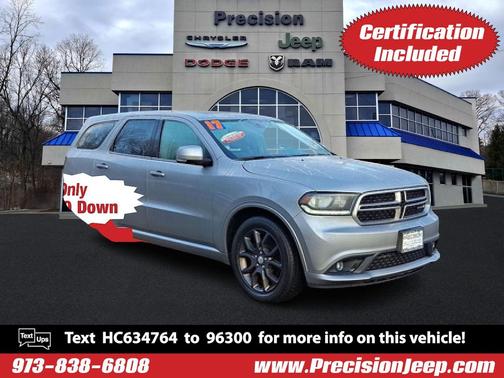 Billet Metallic Clearcoat 2017 Dodge Durango R/T