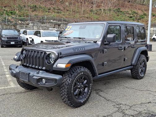 Granite Crystal Metallic Clearcoat 2022 Jeep Wrangler Willys
