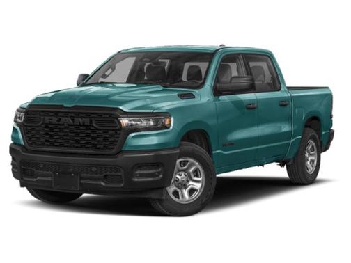 Serrano Green Metallic 2026 RAM 1500 Warlock Crew Cab 4x4 5'7' Box