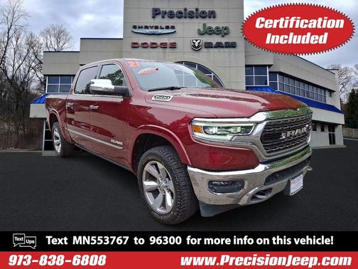 Delmonico Red Pearlcoat 2021 RAM 1500 Limited
