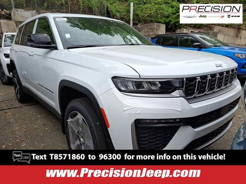 Bright White Clearcoat 2026 Jeep Grand Cherokee L Limited
