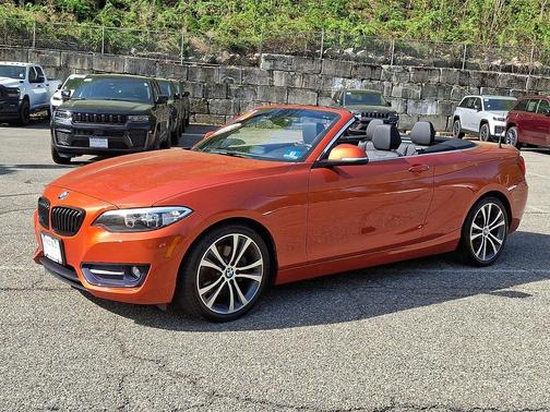 Orange Metallic 2016 BMW 228 xDrive