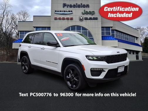 Bright White Clearcoat 2023 Jeep Grand Cherokee Limited