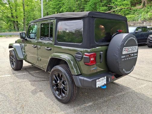 Sarge Green Clearcoat 2023 Jeep Wrangler 4xe Sahara