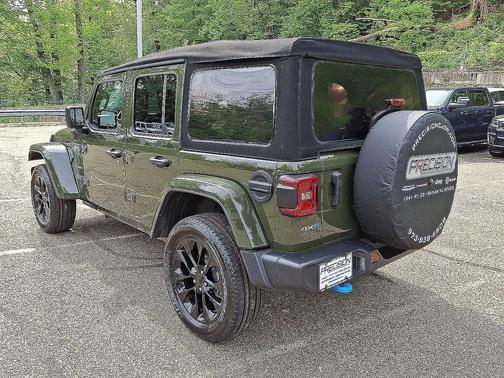 Sarge Green Clearcoat 2023 Jeep Wrangler 4xe Sahara