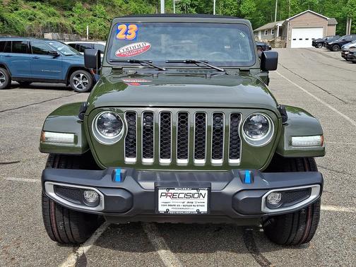 Sarge Green Clearcoat 2023 Jeep Wrangler 4xe Sahara