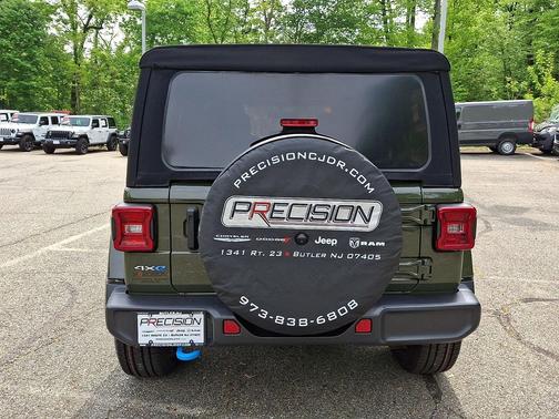 Sarge Green Clearcoat 2023 Jeep Wrangler 4xe Sahara