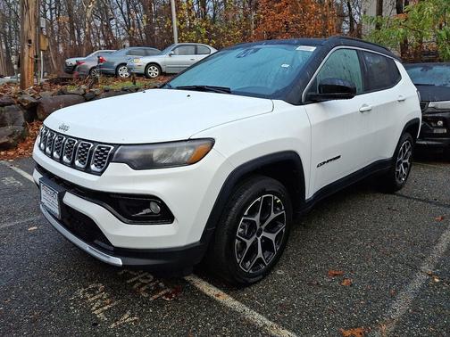 Bright White Clearcoat 2026 Jeep Compass Limited