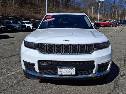 Bright White Clearcoat 2023 Jeep Grand Cherokee L Limited
